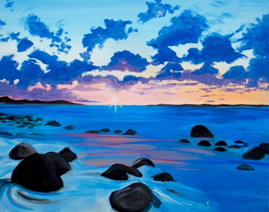 Frozen Lake Wine and Canvas Las Vegas / Henderson / Summerlin