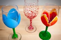 Wine glass painting classes