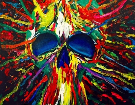Colorful Skull