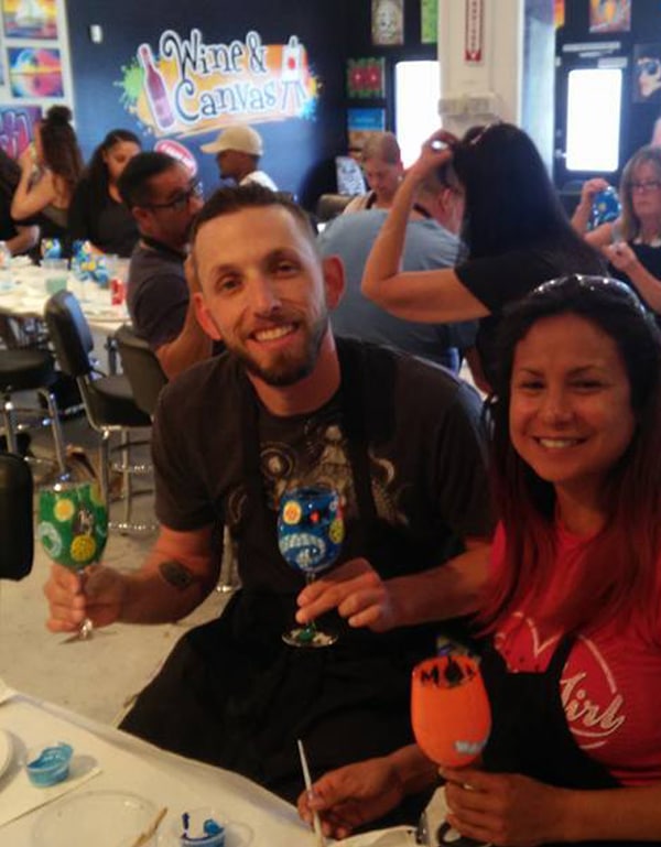 Wine Glass Painting Party