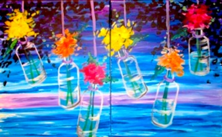 Hanging Vases Date Night
