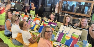 Pompano Beach Paint and Sip - Spooky Cat