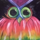 Big Colorful Owl