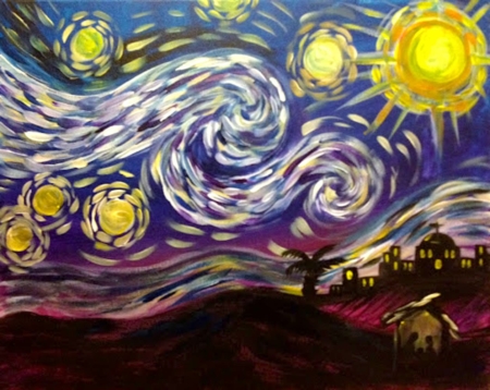 Silent Night Starry Night