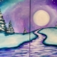 Peaceful Winter Stream Date Night