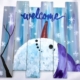 Welcome Snowman Pallet