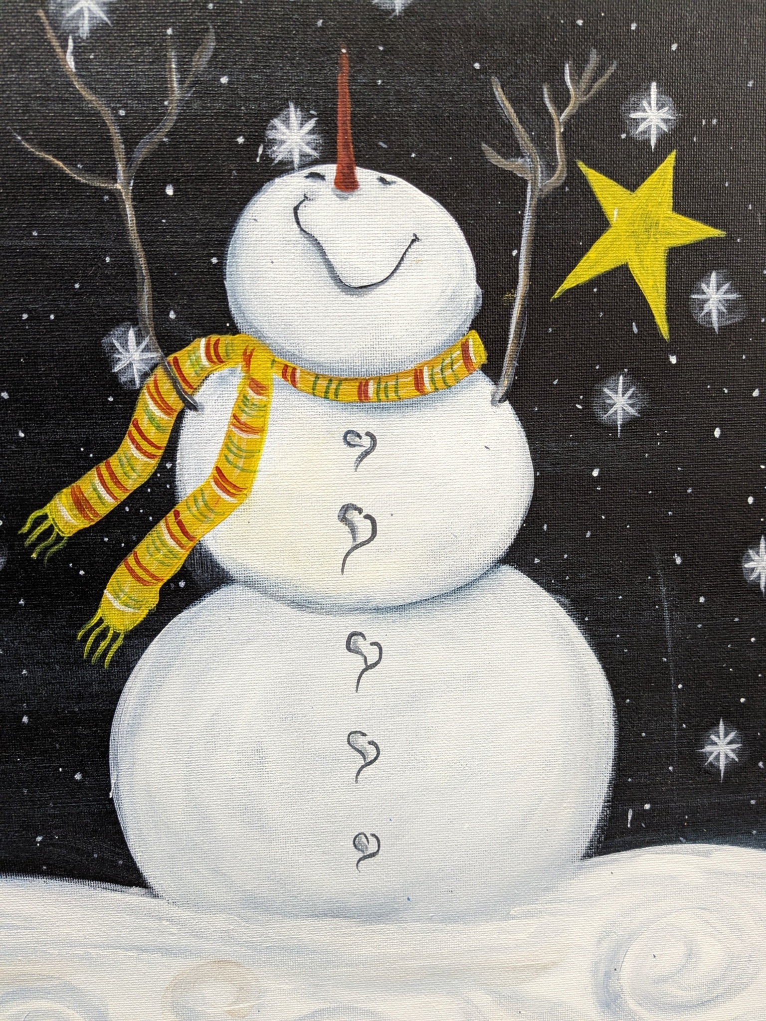 Joyful Snowman