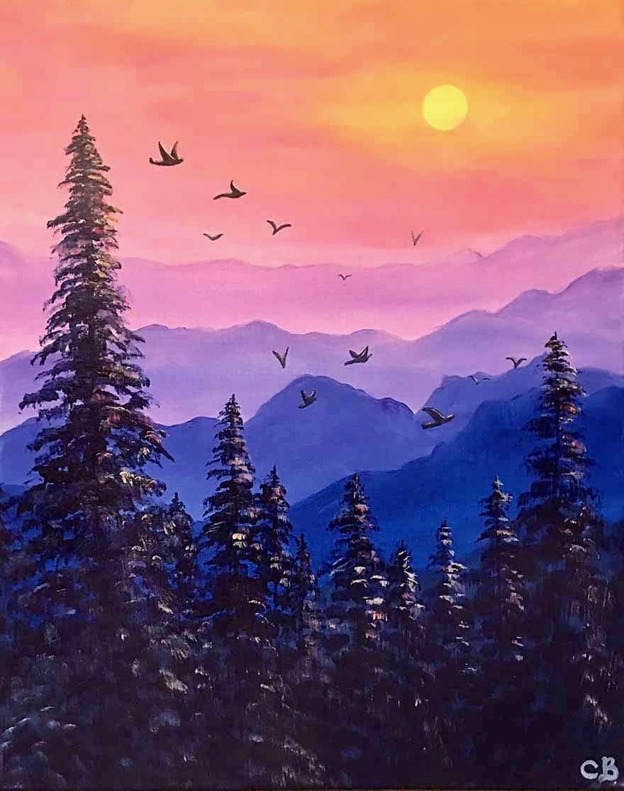 Treetops tree atop the canopy