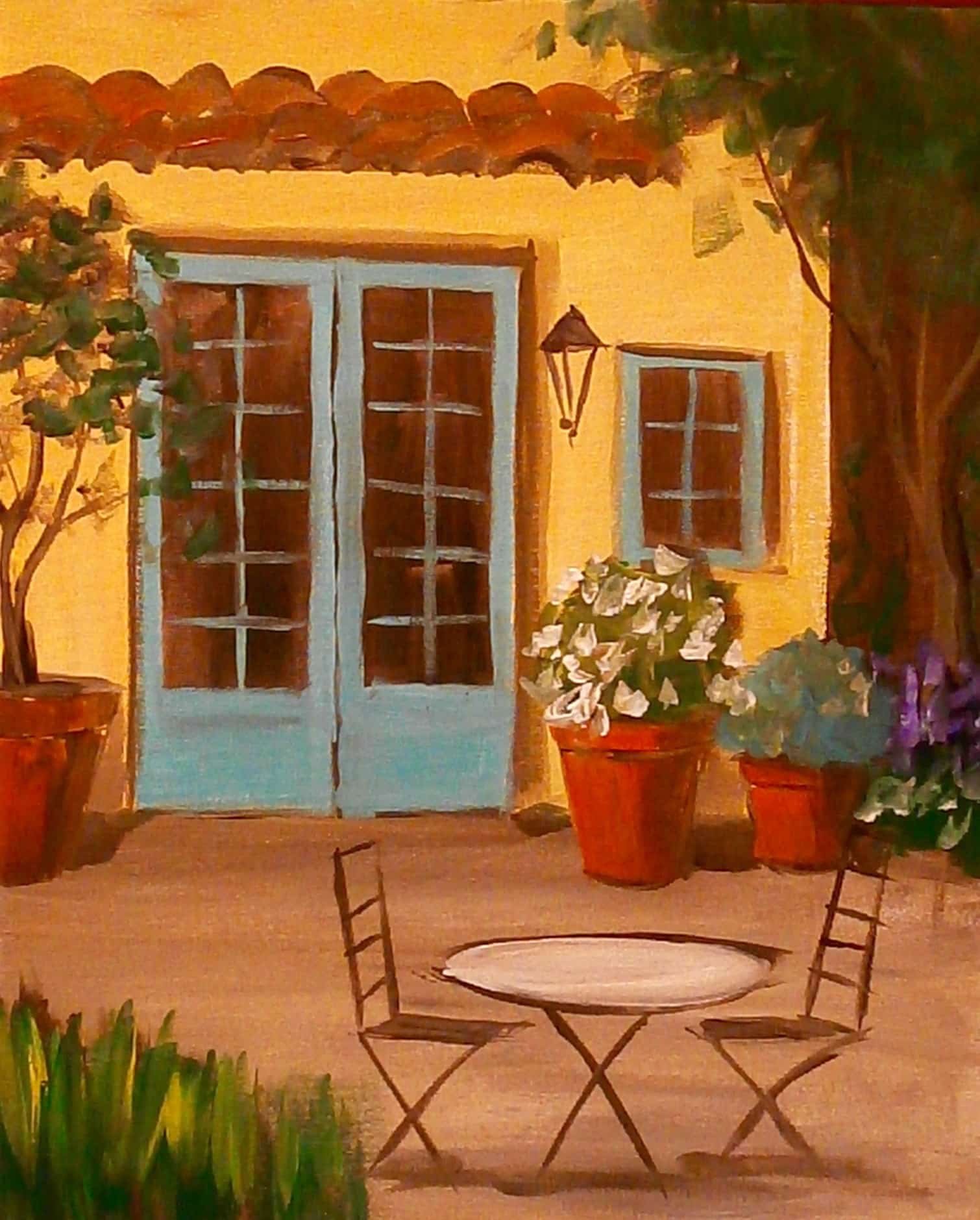 tuscan patio