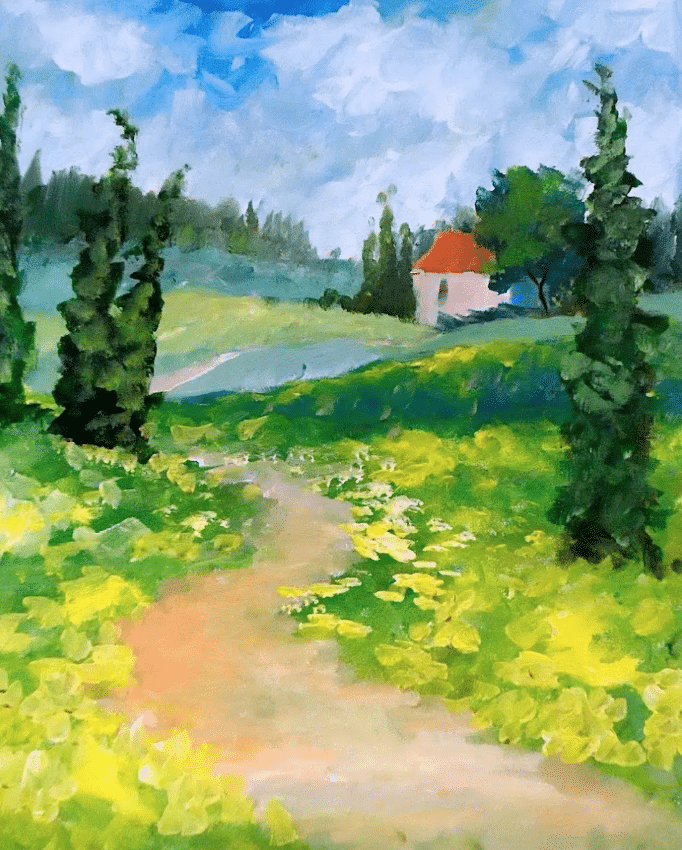blossoming meadow