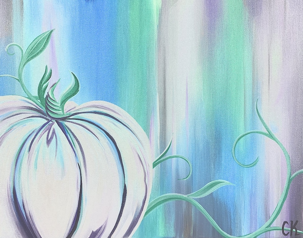 Paint and Sip Chic Pumpkin