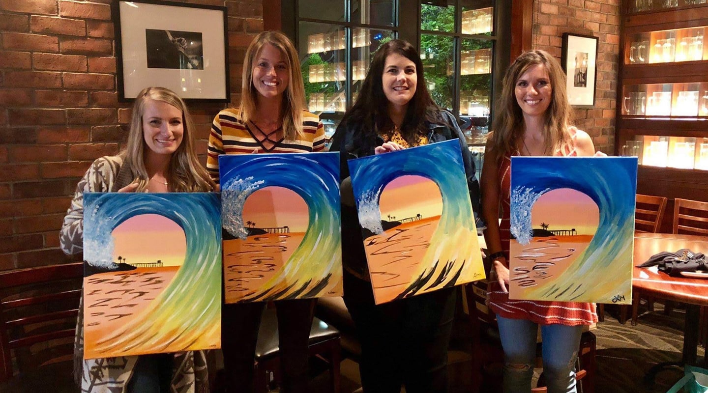 Paint and Sip Orlando - Wine and Canvas - Orlando