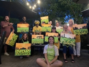 Private Paint and Sip - Orlando - Wine and Canvas Summer 2024