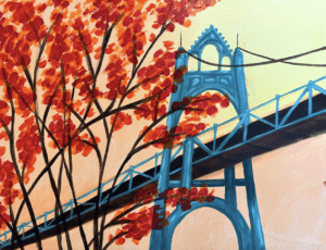 Celebration Paint n Sip- Fall Bridge