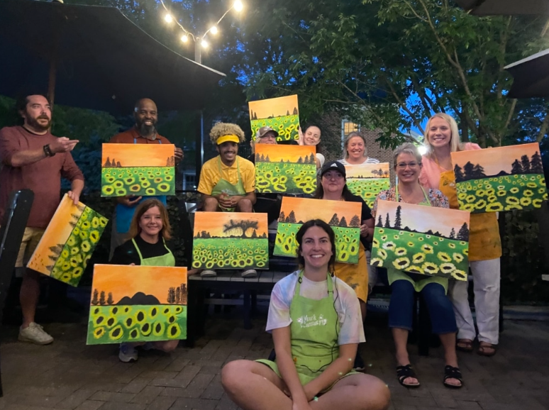 May Paint n Sip Calendar is LIVE