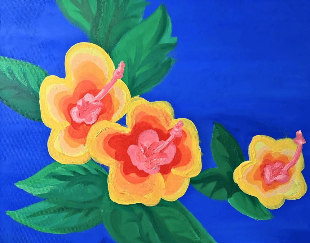 Orlando Sip & Paint: Hibiscus @ Catrina's Mexican Fusion