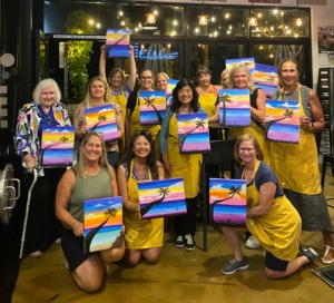 Orlando Wine & Paint: Avocado @ Flippers SODO