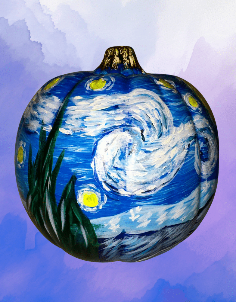 Orlando Paint Party: Starry Pumpkin @ Flippers SeaWorld