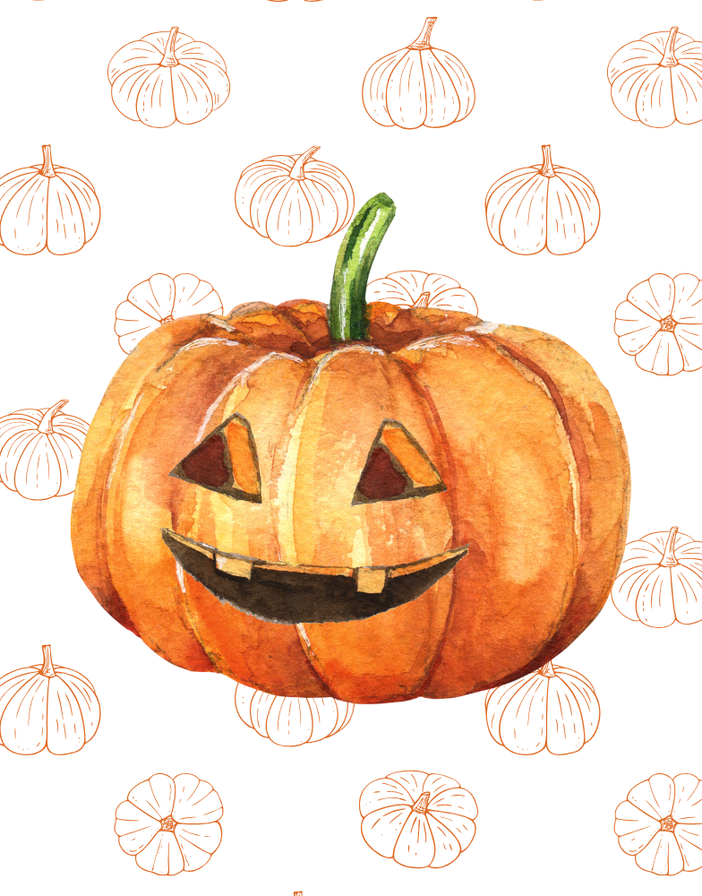 🎃 The Virtual Canvas Wine & Paint: Pumpkin Watercolor Workshop