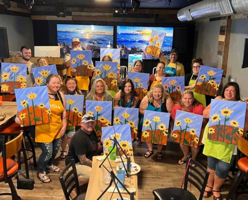 👥 Team Building in Orlando: Why Your Office Needs a Paint & Sip Night