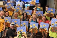 Canvas painting classes