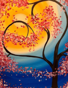 Paint and Sip Let Love Bloom