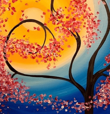 Paint and Sip Let Love Bloom