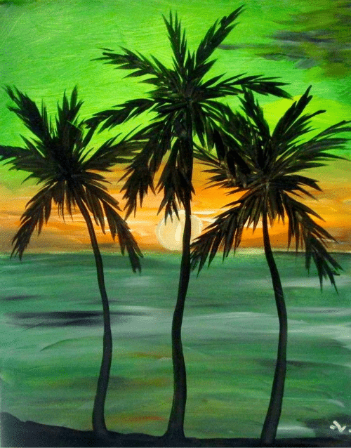 Paint and Sip Three Palms