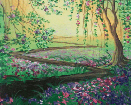 Paint and Sip Enchanted Woods