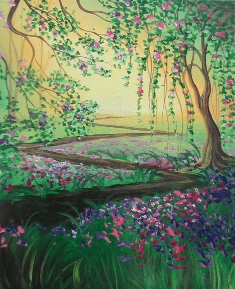 Paint and Sip Enchanted Woods