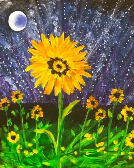 Stargazing Sunflowers