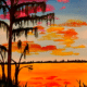 Spanish Moss Sunset
