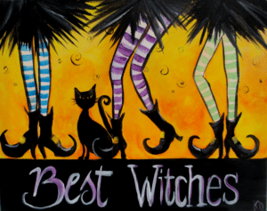Paint and Sip Best Witches