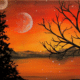 Paint and Sip Forest Glimmer