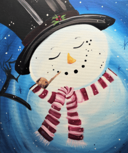 Paint and Sip Mr. Snowman