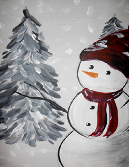 Paint and Sip Frostbite