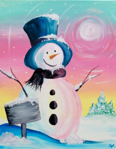 Paint and Sip Winter Wonderland