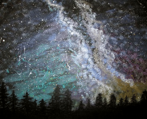 Paint and Sip Wondrous Night Sky