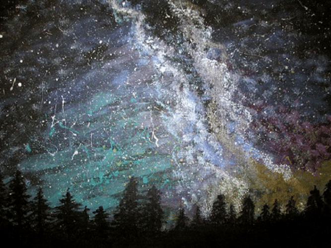 Paint and Sip Wondrous Night Sky