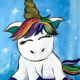Cookies and Canvas Baby Unicorn
