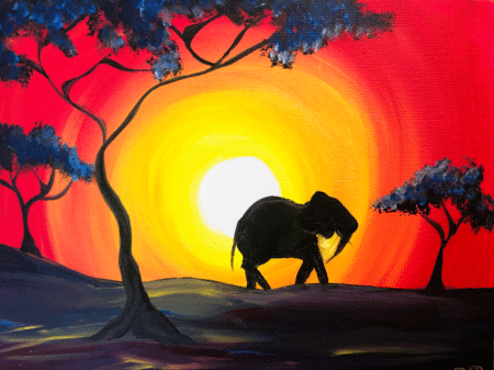 Cookies and Canvas Safari