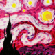 Paint and Sip Blushing Starry Night