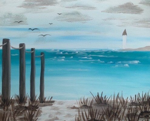 Paint and Sip By the Shore