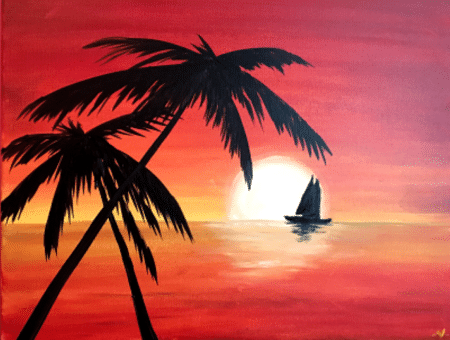 Paint and Sip Sunset Sails