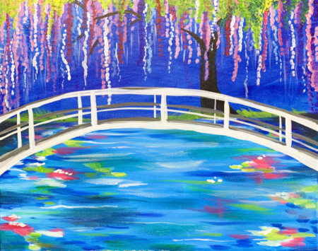 Paint and Sip Whimsical Bridge
