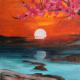 Paint and sip event ~ Rising