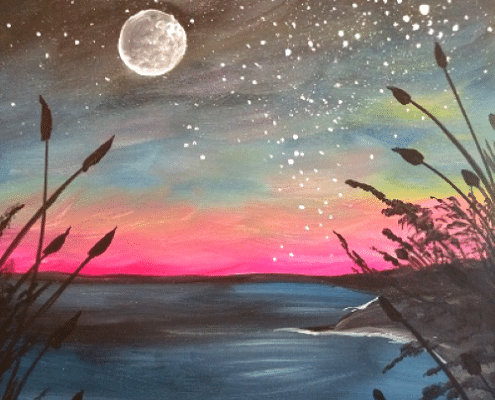 Paint and Sip Galaxy Beach