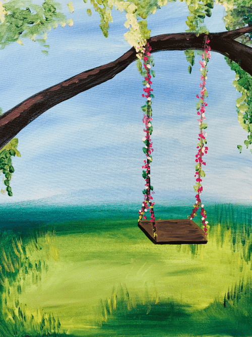 Paint and Sip Summer Swing