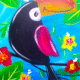 Cookies and Canvas Toucan Life