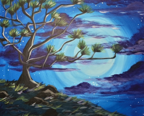 Paint and Sip Evening Bliss